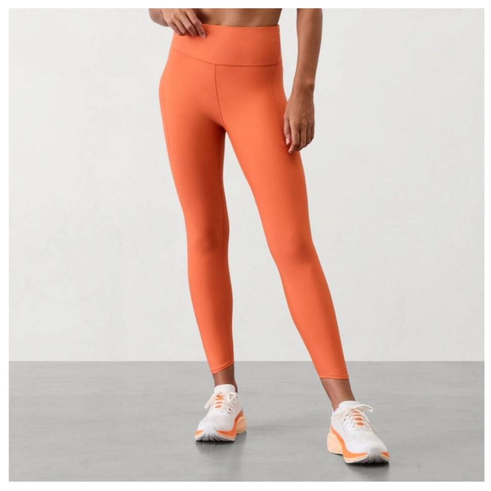 Nwot Heynuts Orange High-Waisted Leggings